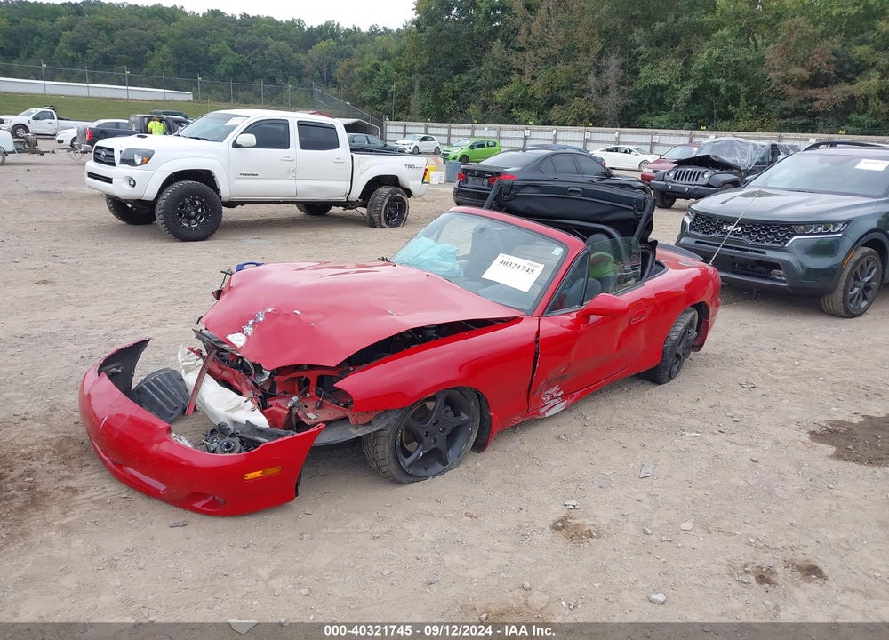 2002 MAZDA MX-5 MIATA CLOTH/LS/SE VIN: JM1NB353720231517