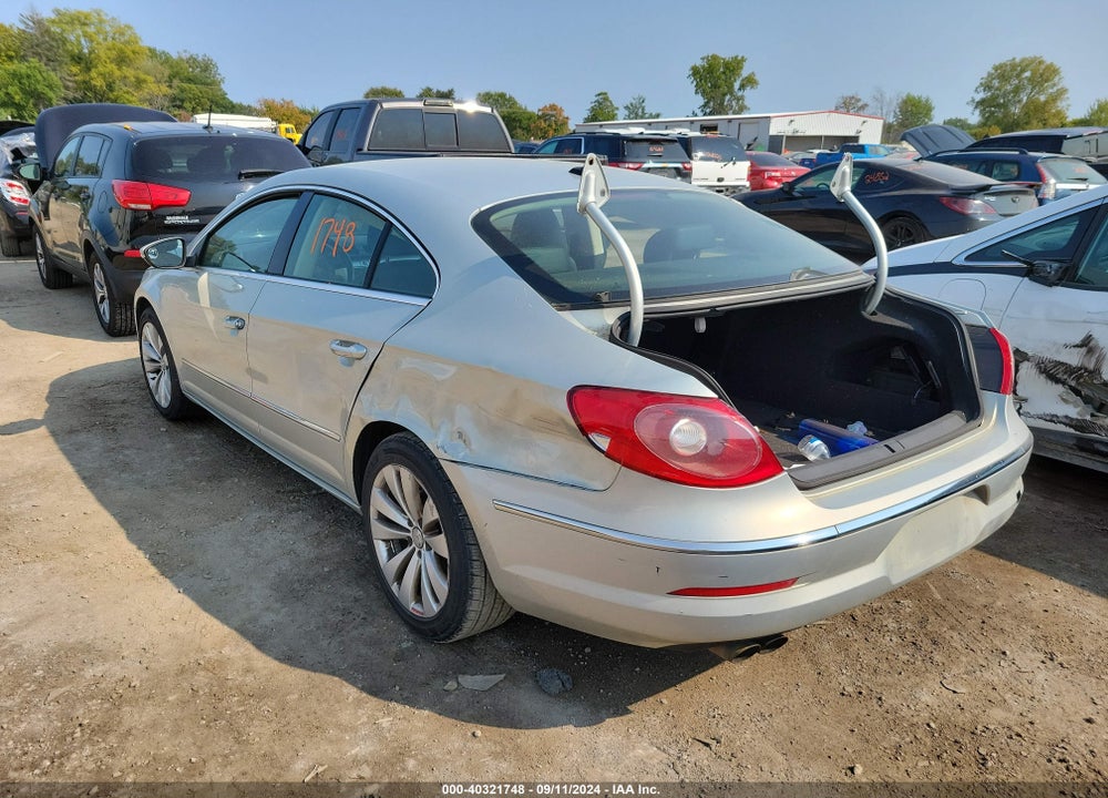 2011 VOLKSWAGEN CC SPORT VIN: WVWMN7AN0BE717106