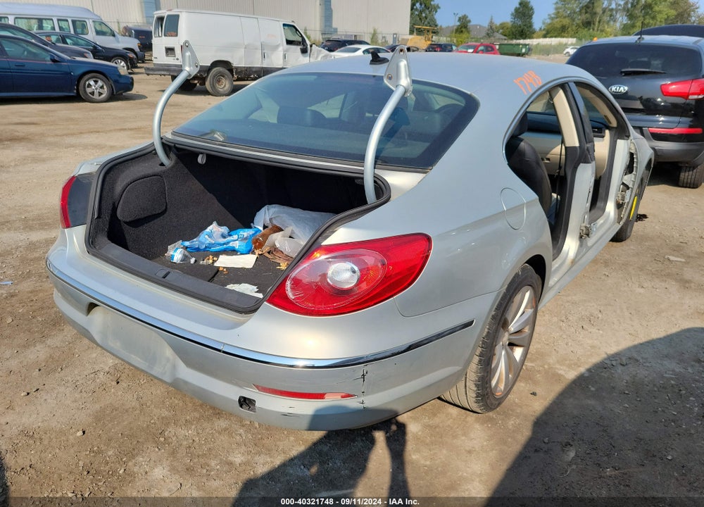 2011 VOLKSWAGEN CC SPORT VIN: WVWMN7AN0BE717106