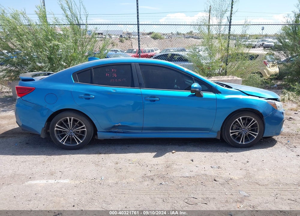 2019 SUBARU IMPREZA 2.0I SPORT VIN: 4S3GKAM69K3626032
