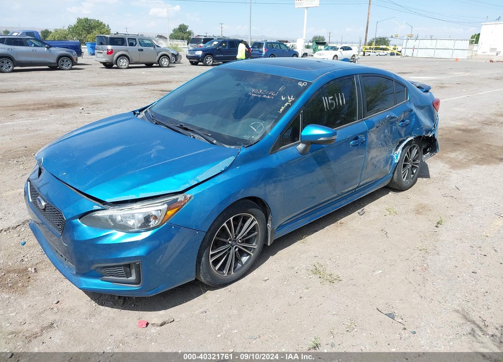 2019 SUBARU IMPREZA 2.0I SPORT VIN: 4S3GKAM69K3626032