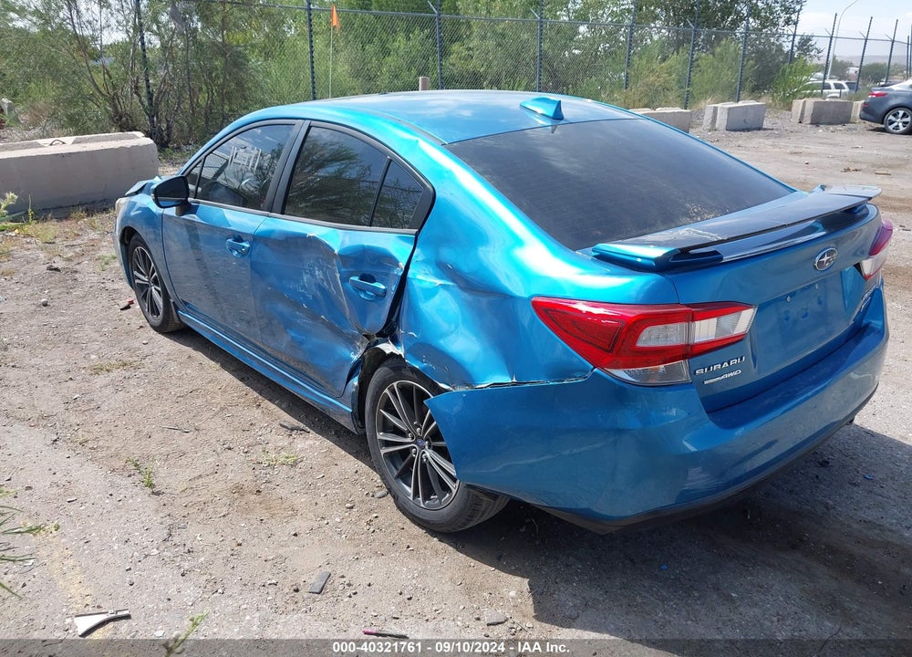 2019 SUBARU IMPREZA 2.0I SPORT VIN: 4S3GKAM69K3626032