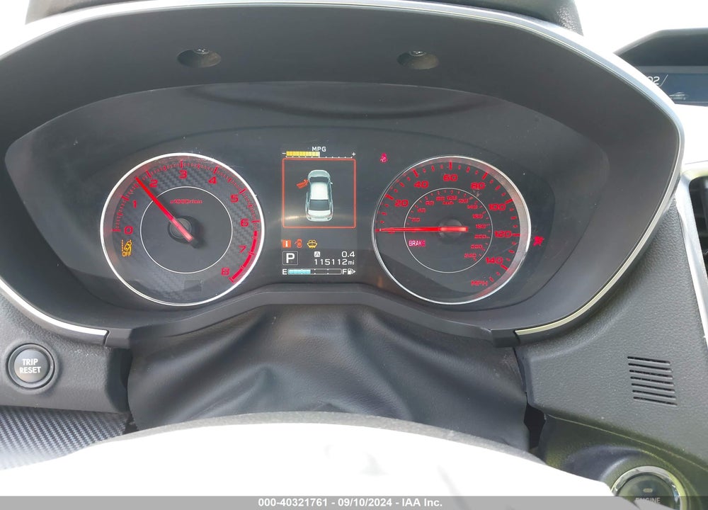 2019 SUBARU IMPREZA 2.0I SPORT VIN: 4S3GKAM69K3626032