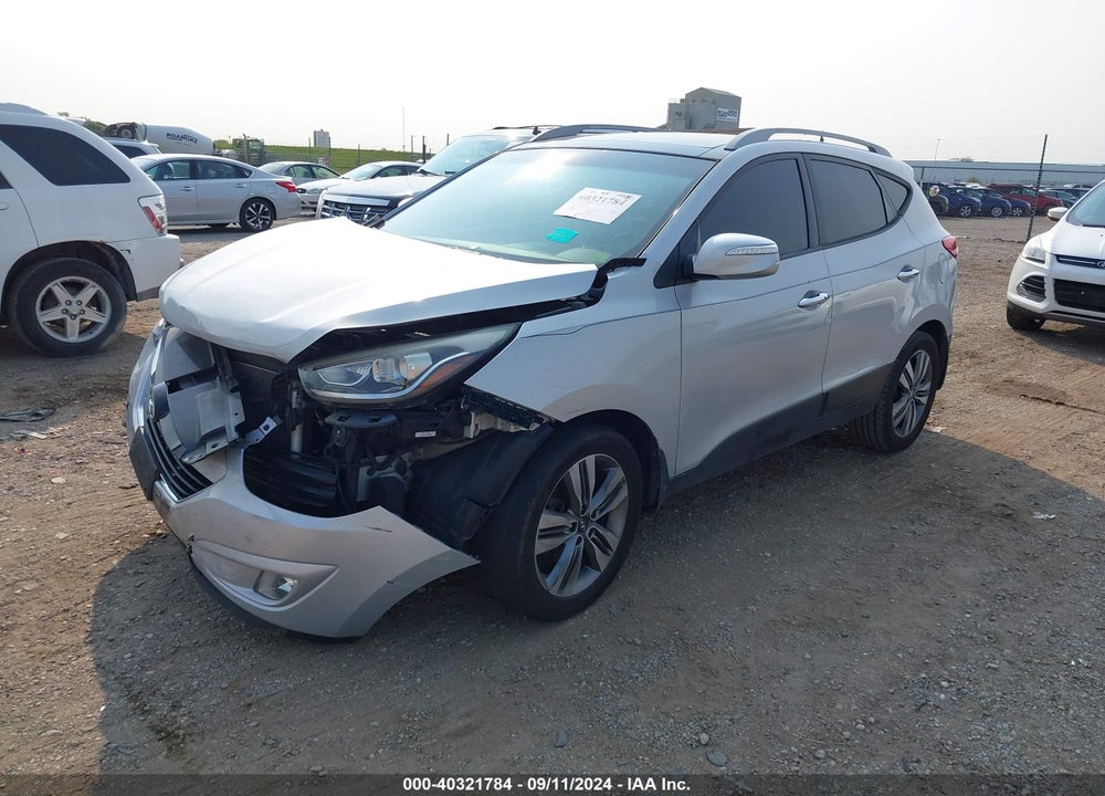 2015 HYUNDAI TUCSON LIMITED VIN: KM8JU3AGXFU987726