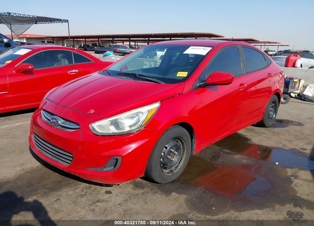 2016 HYUNDAI ACCENT SE VIN: KMHCT4AE7GU130426