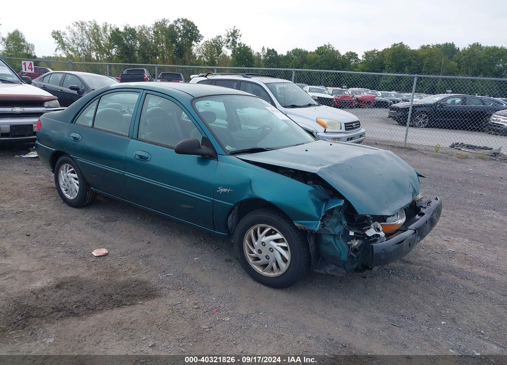 1998 FORD ESCORT SE VIN: 1FAFP13P3WW302088