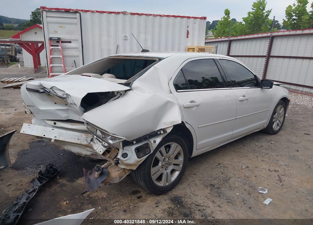 2008 FORD FUSION SEL VIN: 3FAHP08Z68R237546