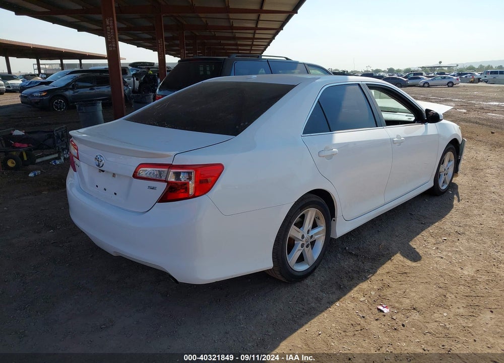 2013 TOYOTA CAMRY SE VIN: 4T1BF1FK2DU299202