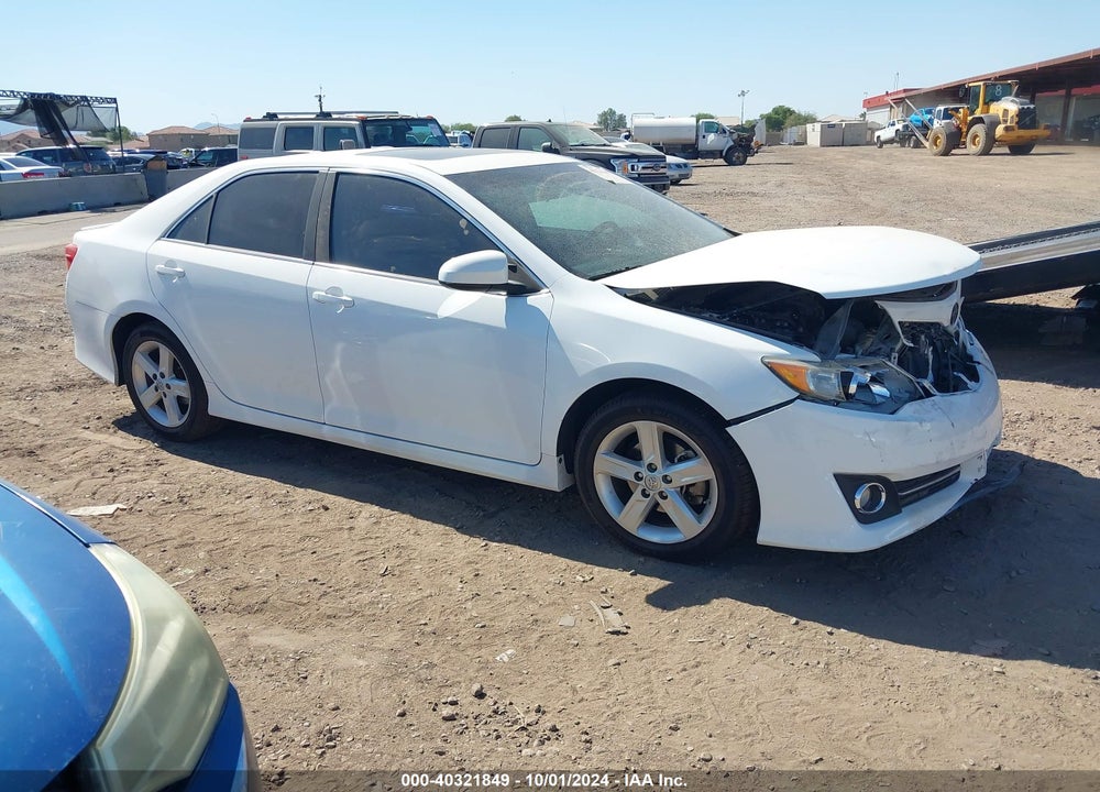 2013 TOYOTA CAMRY SE VIN: 4T1BF1FK2DU299202