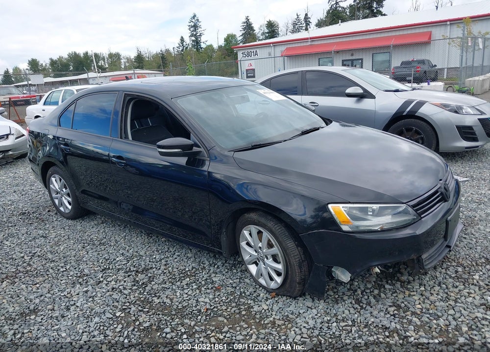 2012 VOLKSWAGEN JETTA 2.5L SE VIN: 3VWDP7AJ7CM418051