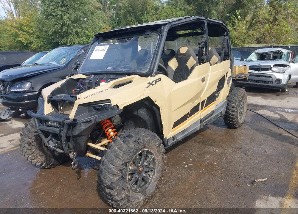 2021 POLARIS GENERAL XP 4 1000 DELUXE RIDE COMMAND VIN: 3NSGMJ995MH653041