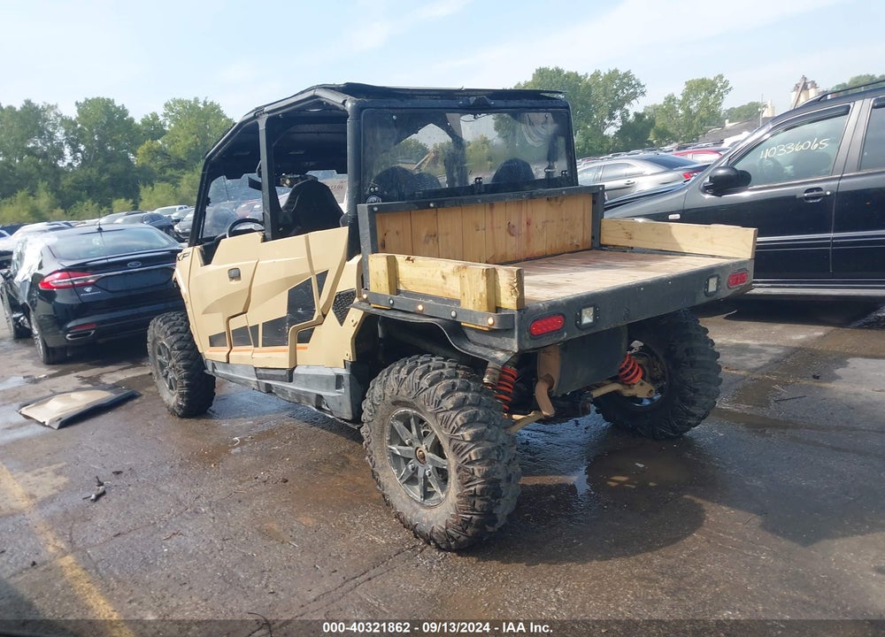 2021 POLARIS GENERAL XP 4 1000 DELUXE RIDE COMMAND VIN: 3NSGMJ995MH653041