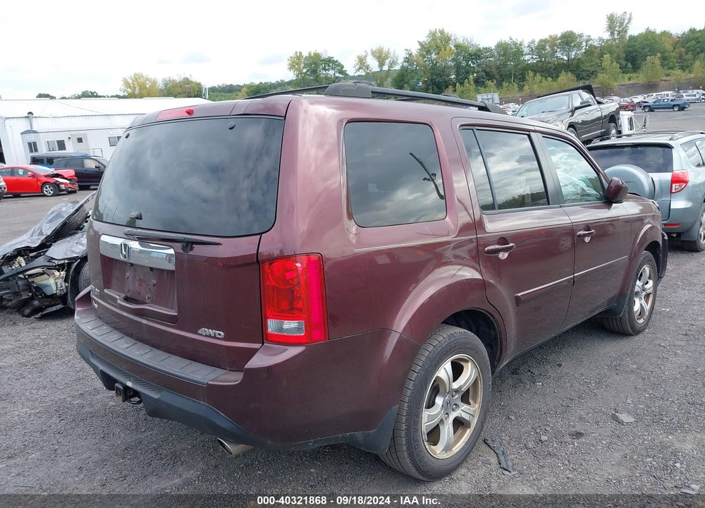 2013 HONDA PILOT EX VIN: 5FNYF4H45DB003791