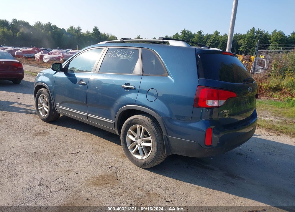 2014 KIA SORENTO LX V6 VIN: 5XYKTDA79EG444434