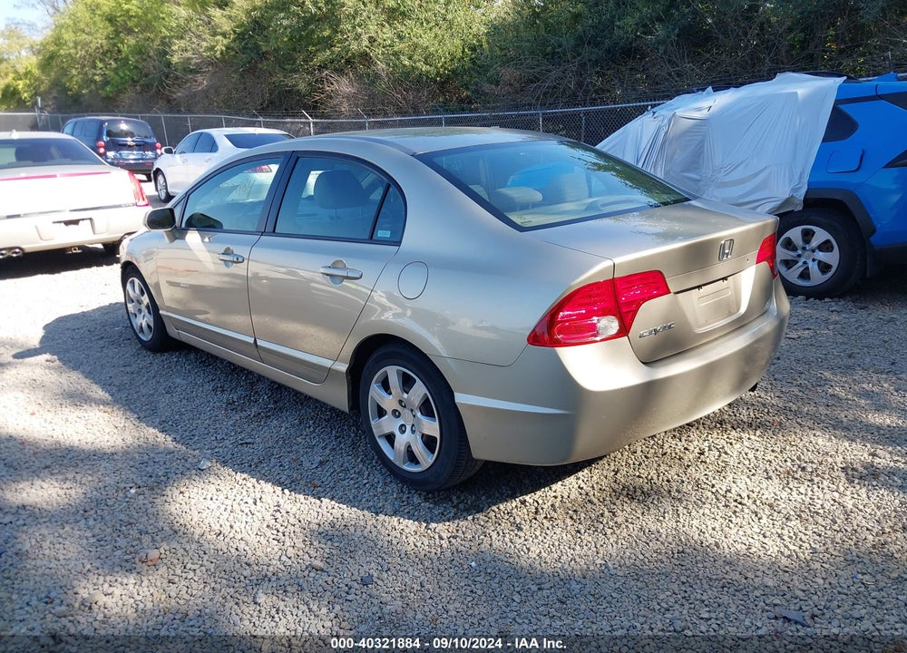 2007 HONDA CIVIC LX VIN: 1HGFA16557L081216