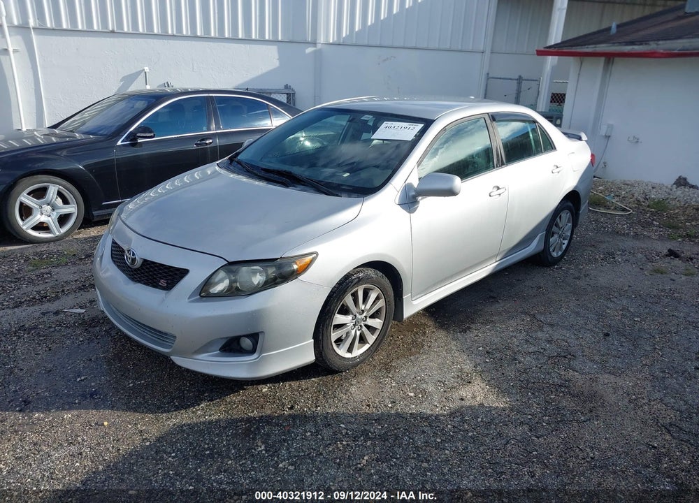 2009 TOYOTA COROLLA S VIN: 1NXBU40E59Z162627