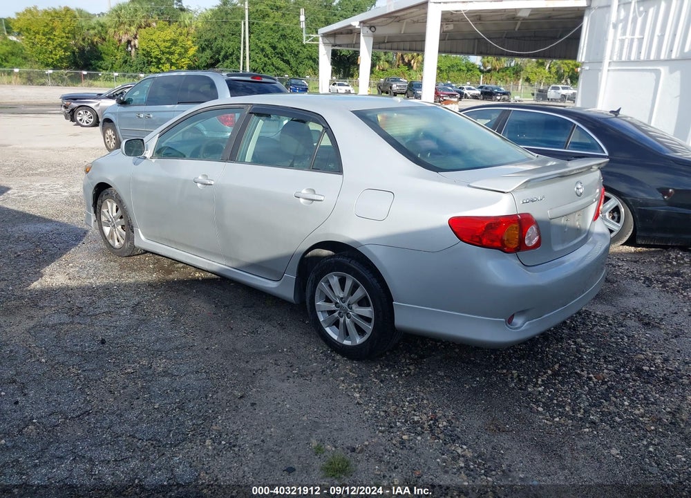 2009 TOYOTA COROLLA S VIN: 1NXBU40E59Z162627