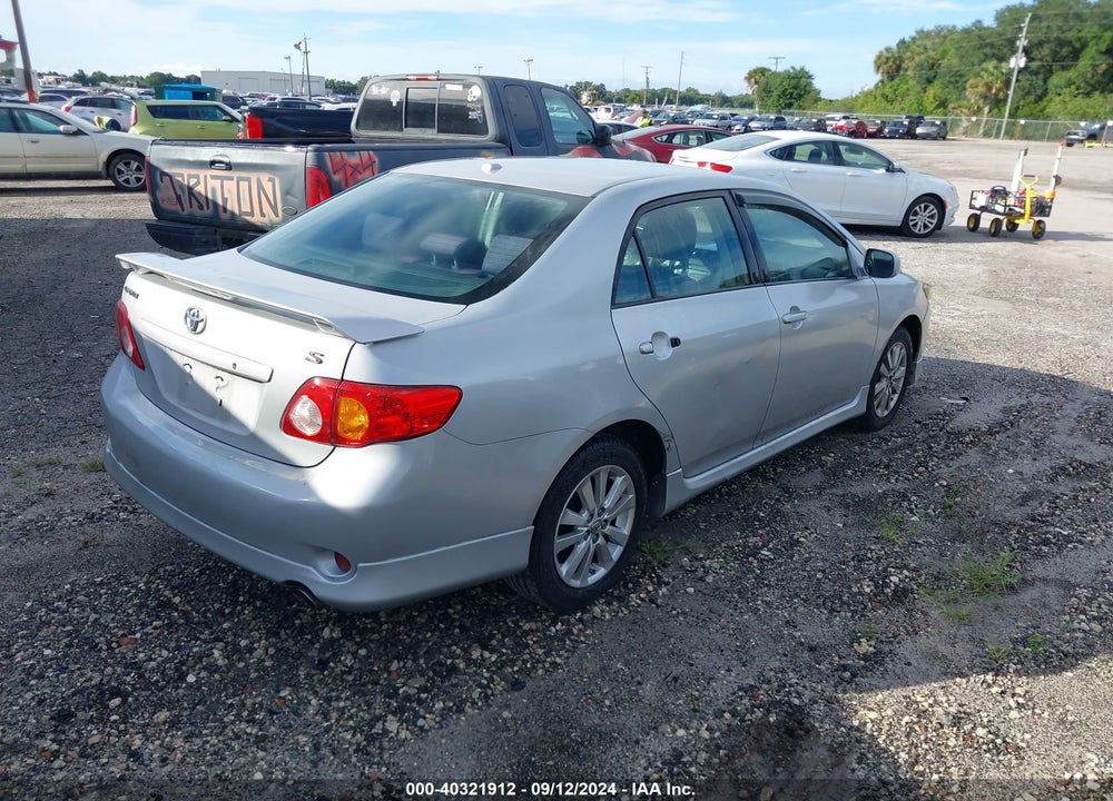 2009 TOYOTA COROLLA S VIN: 1NXBU40E59Z162627