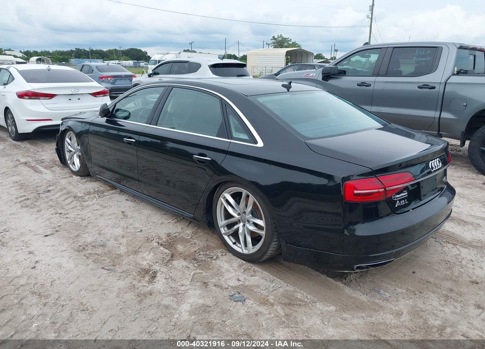 2017 AUDI A8 L 4.0T SPORT VIN: WAU43AFD7HN007600