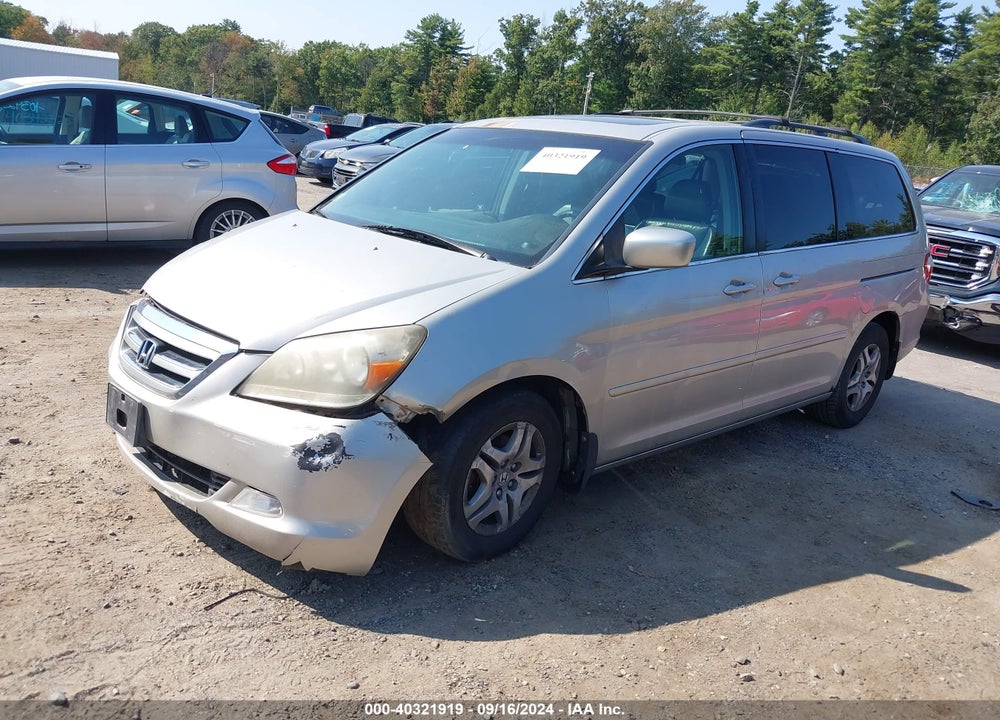 2005 HONDA ODYSSEY EX-L VIN: 5FNRL387X5B022646