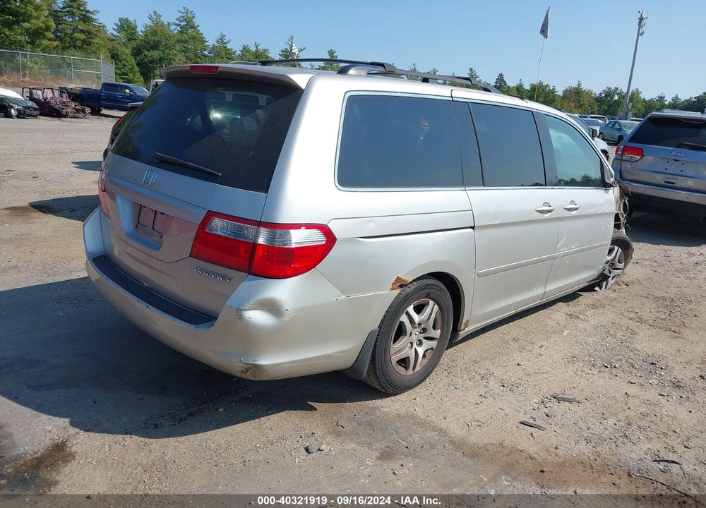 2005 HONDA ODYSSEY EX-L VIN: 5FNRL387X5B022646