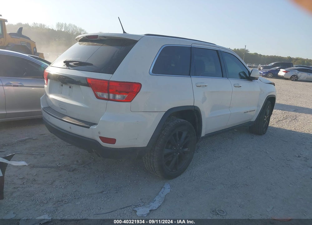 2012 JEEP GRAND CHEROKEE LAREDO VIN: 1C4RJFAT1CC363362