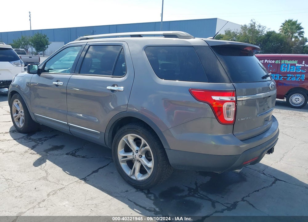 2013 FORD EXPLORER LIMITED VIN: 1FM5K7F81DGB34501