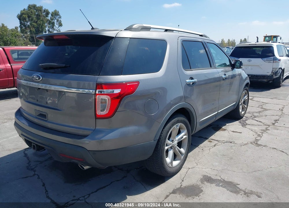 2013 FORD EXPLORER LIMITED VIN: 1FM5K7F81DGB34501
