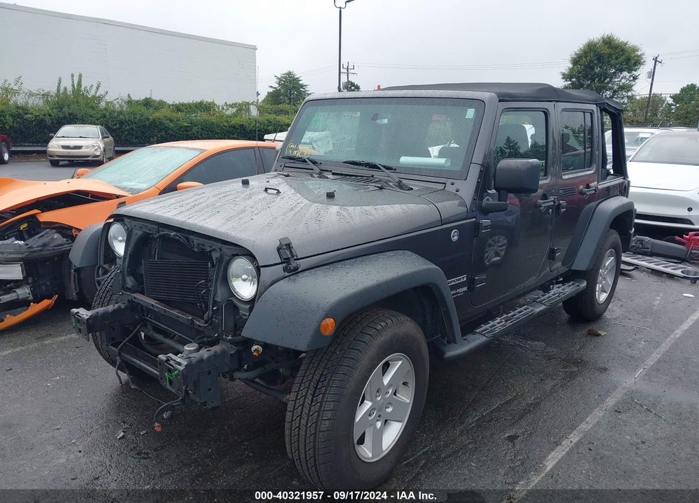 2018 JEEP WRANGLER JK UNLIMITED SPORT S 4X4 VIN: 1C4BJWDG3JL859003