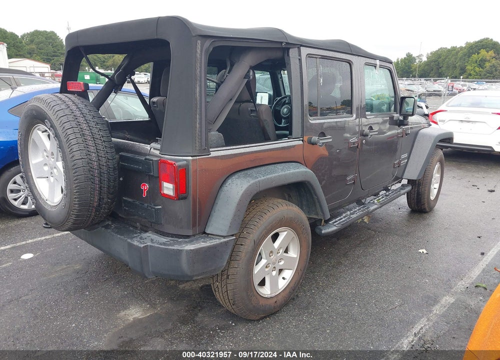 2018 JEEP WRANGLER JK UNLIMITED SPORT S 4X4 VIN: 1C4BJWDG3JL859003