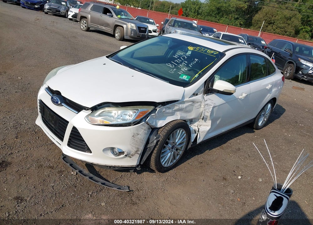 2012 FORD FOCUS SEL VIN: 1FAHP3H20CL341297