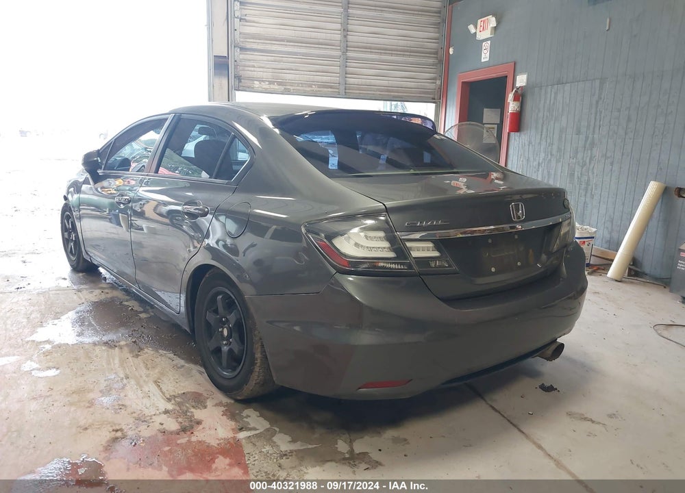 2013 HONDA CIVIC LX VIN: 19XFB2E50DE048602