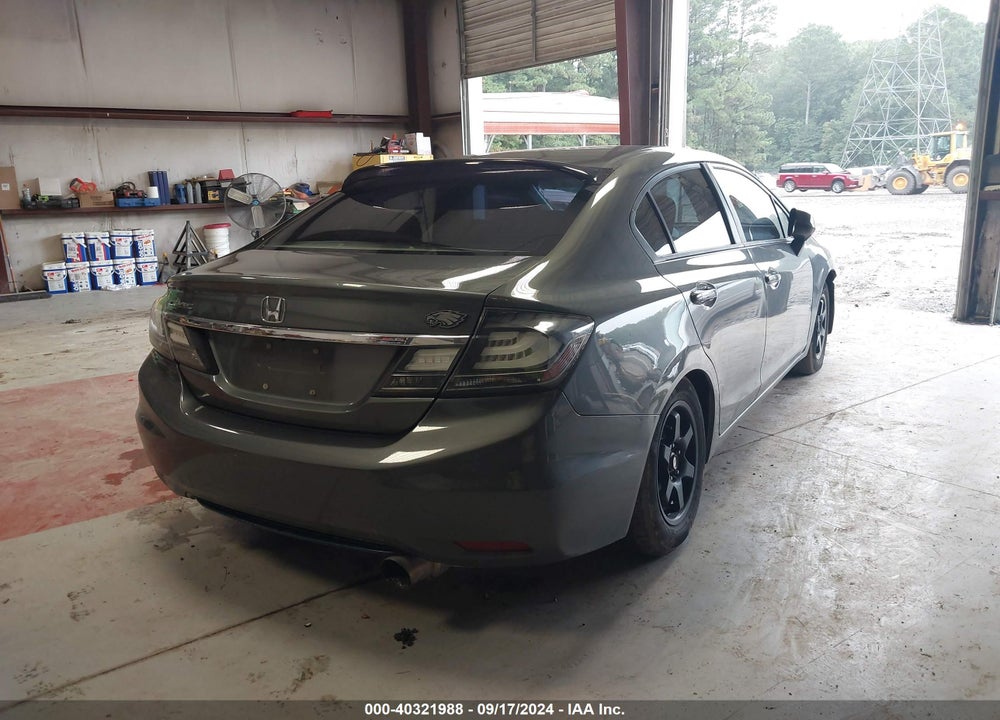 2013 HONDA CIVIC LX VIN: 19XFB2E50DE048602