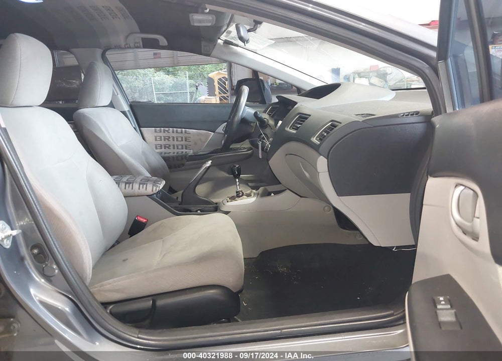 2013 HONDA CIVIC LX VIN: 19XFB2E50DE048602