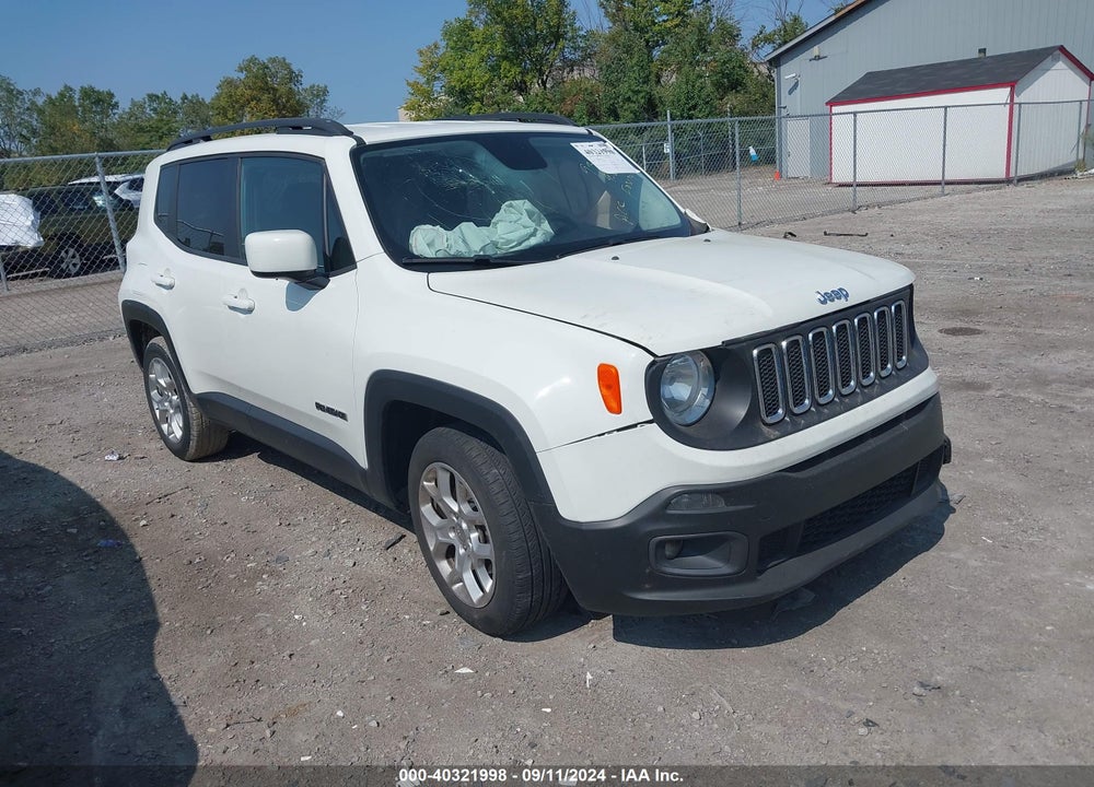 2017 JEEP RENEGADE LATITUDE FWD VIN: ZACCJABB9HPF03174