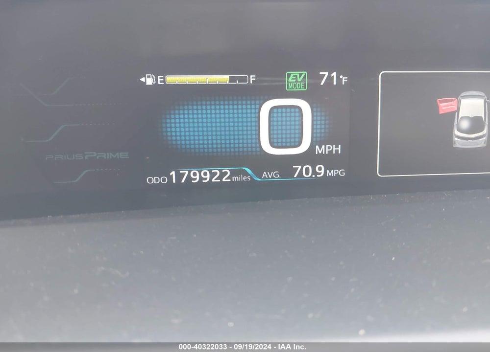 2017 TOYOTA PRIUS PRIME ADVANCED VIN: JTDKARFP3H3015360
