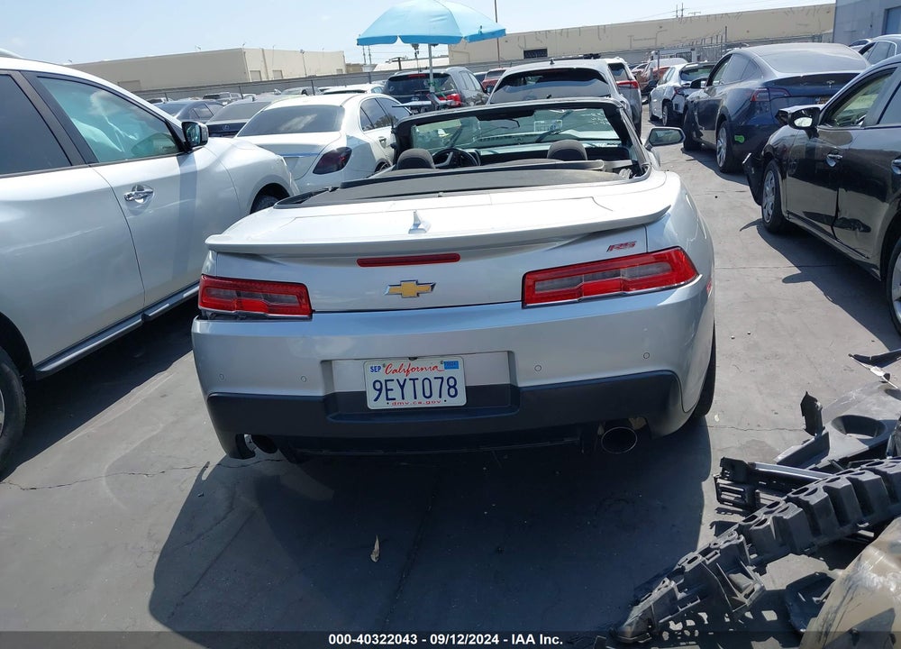 2015 CHEVROLET CAMARO 1LT VIN: 2G1FD3D30F9269210