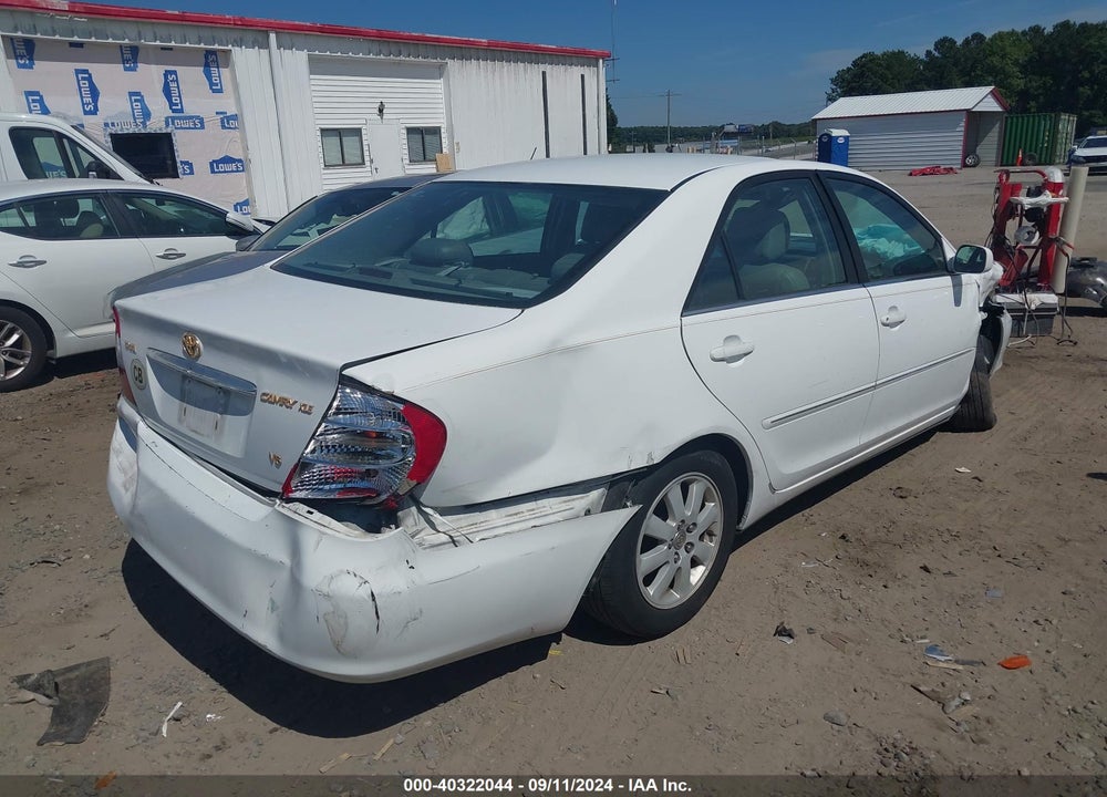 2002 TOYOTA CAMRY XLE V6 VIN: 4T1BF30K12U025989
