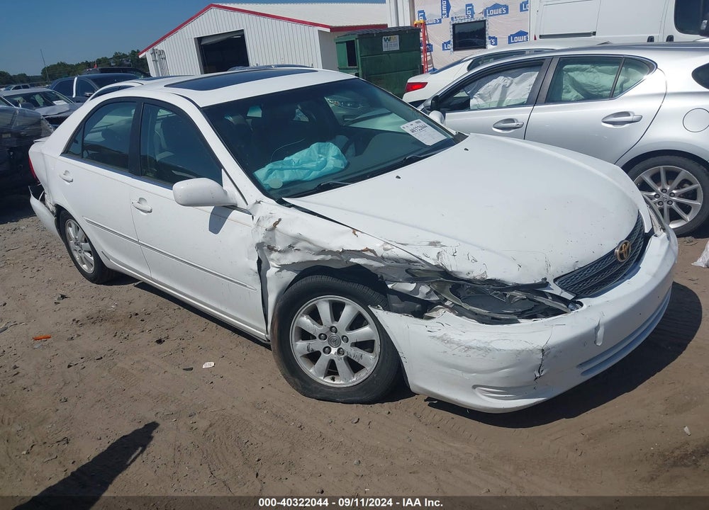 2002 TOYOTA CAMRY XLE V6 VIN: 4T1BF30K12U025989