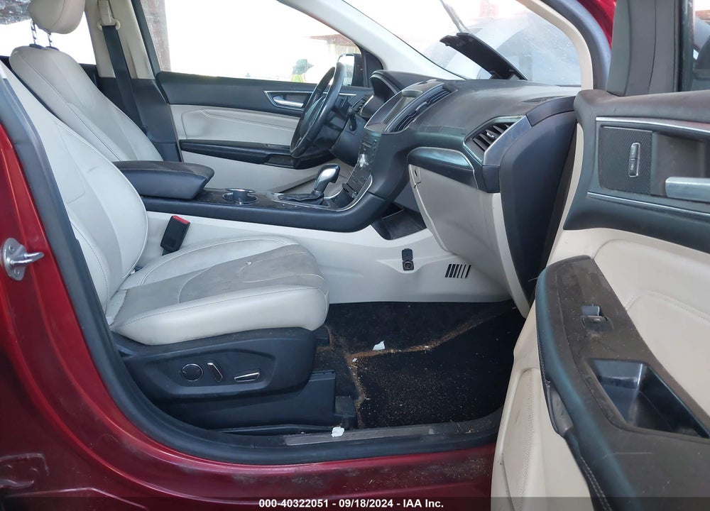 2017 FORD EDGE TITANIUM VIN: 2FMPK3K81HBC49572
