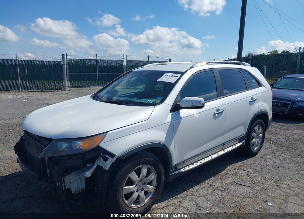 2012 KIA SORENTO LX VIN: 5XYKT3A6XCG240806
