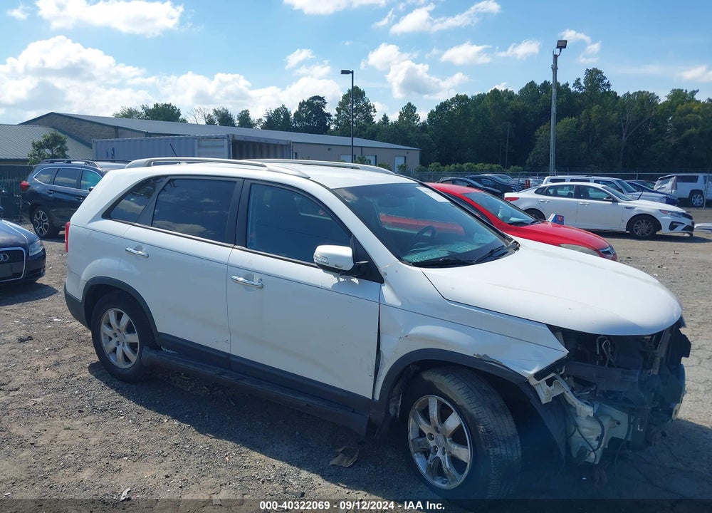 2012 KIA SORENTO LX VIN: 5XYKT3A6XCG240806