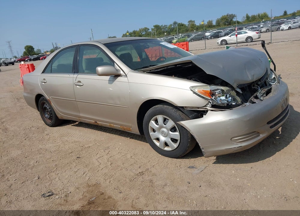 2003 TOYOTA CAMRY LE VIN: 4T1BE32K83U174787
