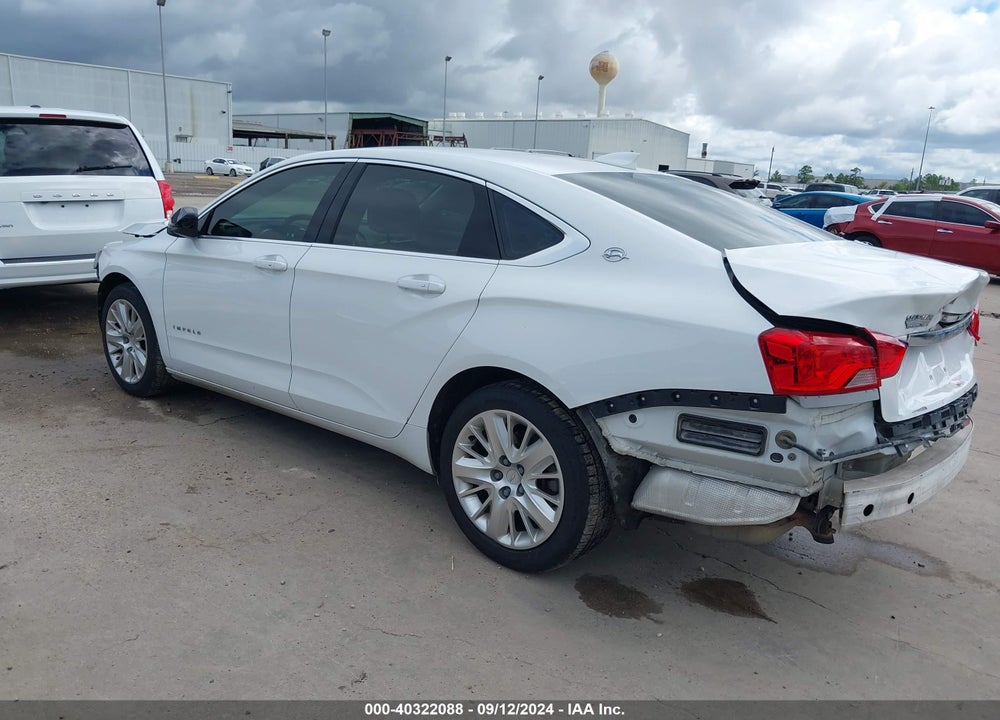 2019 CHEVROLET IMPALA LS VIN: 2G11Y5SA9K9146527