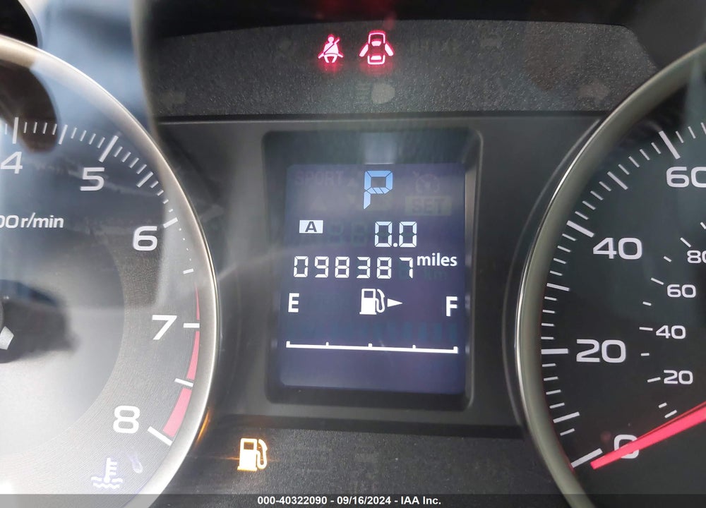 2016 SUBARU IMPREZA 2.0I PREMIUM VIN: JF1GPAB69G8272257