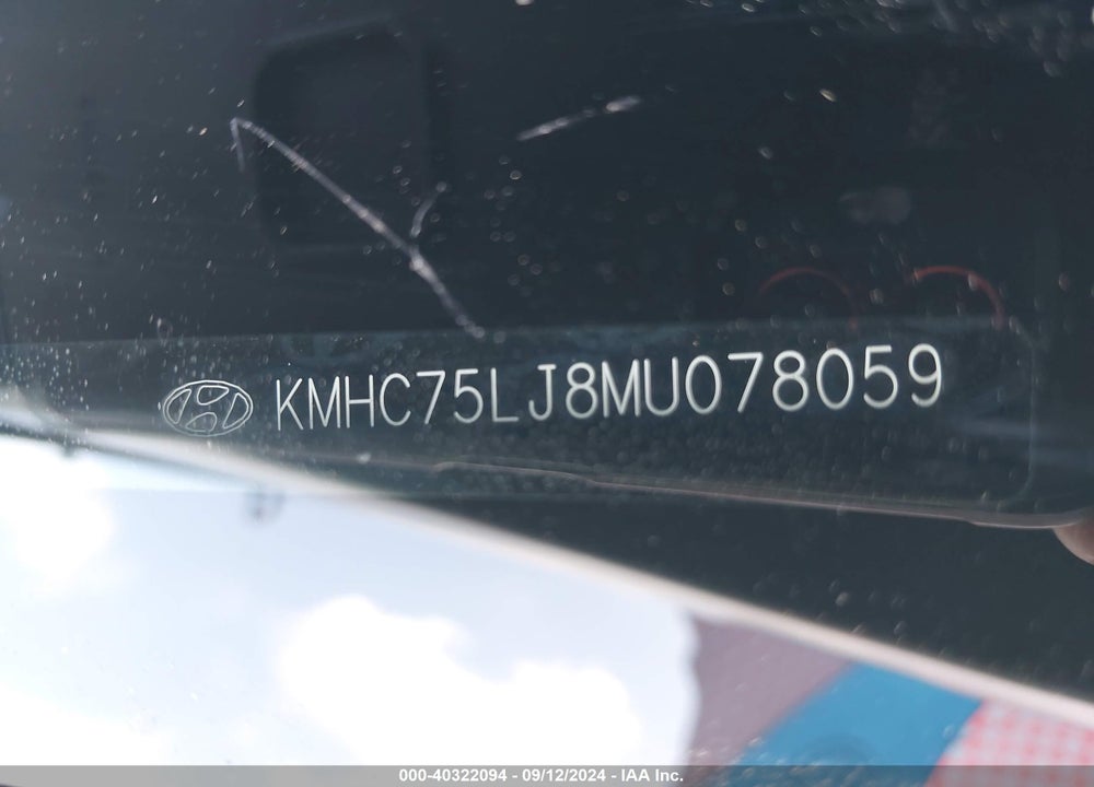 2021 HYUNDAI IONIQ ELECTRIC SE VIN: KMHC75LJ8MU078059