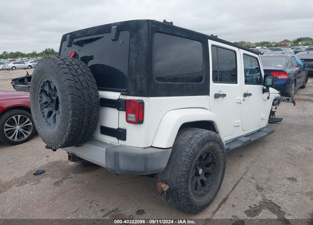 2015 JEEP WRANGLER UNLIMITED SAHARA VIN: 1C4BJWEGXFL710349