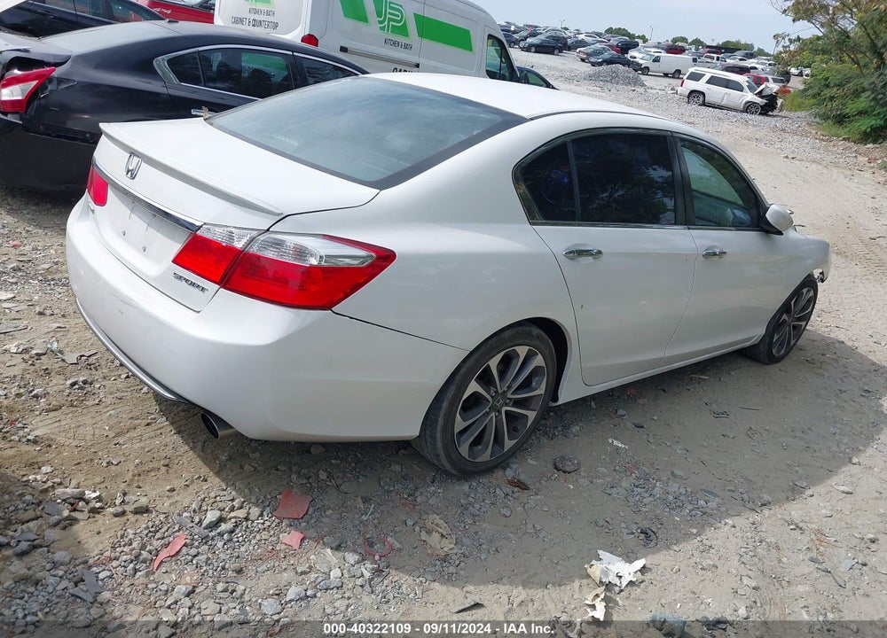 2015 HONDA ACCORD SPORT VIN: 1HGCR2F54FA263114
