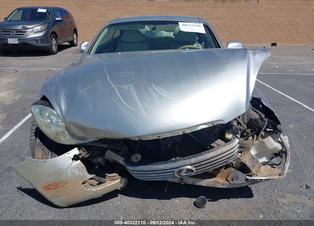 2002 LEXUS SC 430 VIN: JTHFN48Y320029135