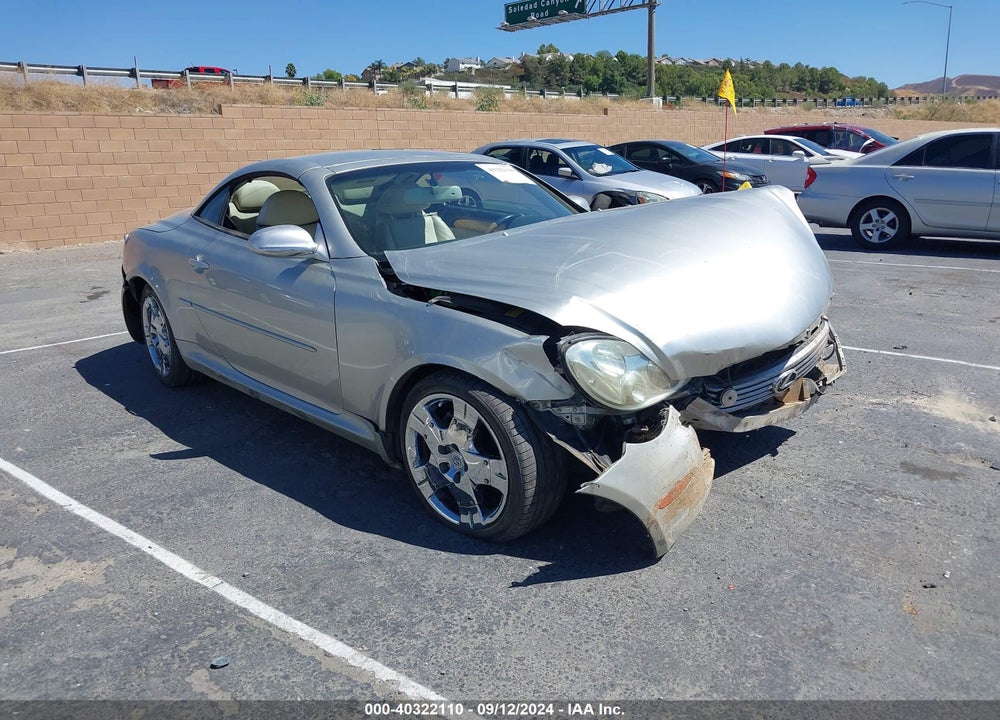 2002 LEXUS SC 430 VIN: JTHFN48Y320029135